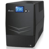 Delta VX UPS, line-interactive, including battery, 0.6kVA, 0.36kW - Rubicon Installer Portal